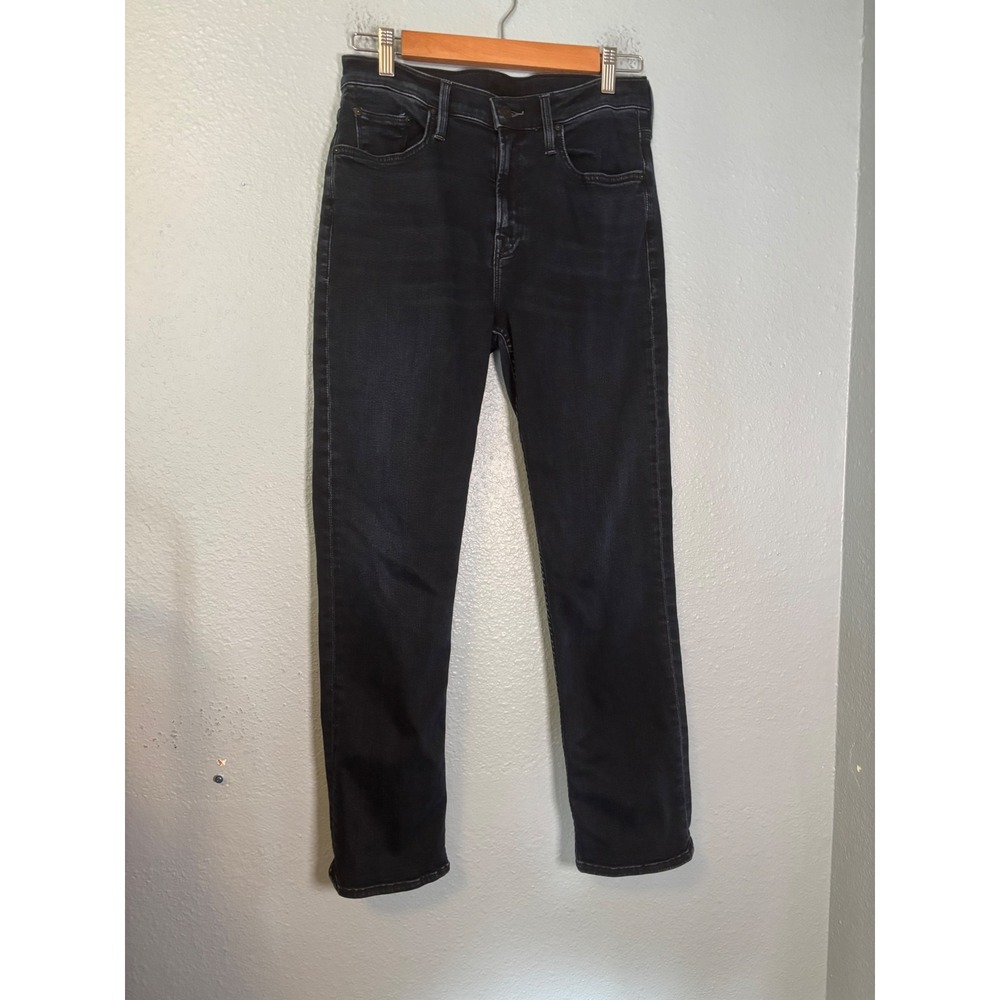 Mother Denim The Mid Rise Rider Ankle Jeans Night In Paris Dark Wash 29 - Picture 2 of 11